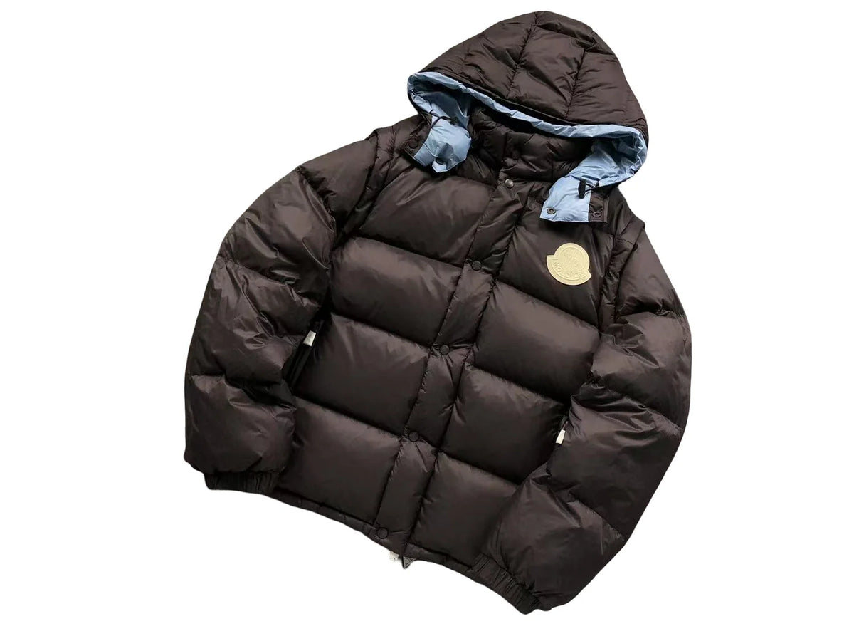 Moncler Cyclone Down Jacket – Men's Brown