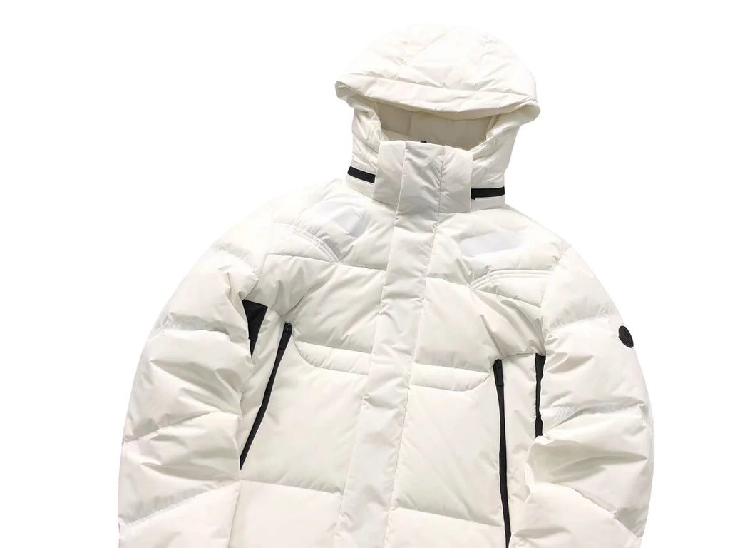 Moncler Technical Down Jacket – Men's White